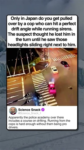 WHEN THE COP DRIVES BETTER THAN YOU