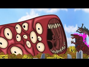 TRAIN EATER vs SHIN GODZILLA & ZILLA JR