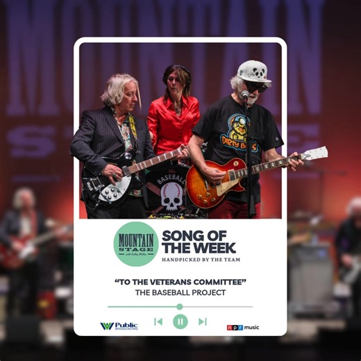 The Mountain Stage Song of the Week is “To the Veterans Committee” by The Baseball Project! For the first time since 1991, Peter Buck and Mike Mills of R.E.M. returned to Mountain Stage as part of the supergroup The Baseball Project, a baseball-themed outfit that writes and performs songs about baseball legends, events, and culture. LISTEN: https://bit.ly/499dF1V | Mountain Stage Radio Show | Facebook
