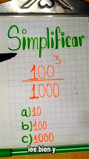 Simplificar 🧐 #math #maths | Formulario Matematico