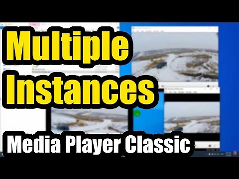 How to enable Multiple Instances (Media Player Classic Home Cinema, MPC-HC)