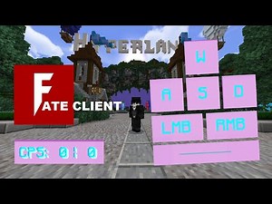 EL MEJOR CLIENTE DE MINECRAFT FATE CLIENT (NO FUNCIONA EN 1.16.100) *VEAN LA NUEVA UPDATE* (Bedrock)