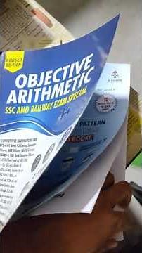 objective Arithmetic book by DR RS agrawal review