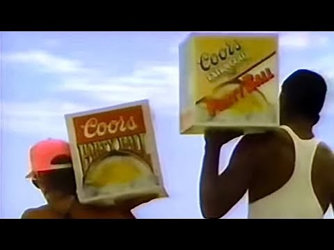 Coors Party Ball Keg commercial