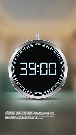 When advanced wash technology meets everyday convenience, laundry becomes effortless. With TurboWash 360°, the LG AI DD 2.0 Washing Machine delivers even cleaning in just 39 minutes, with high pressure water jets from different angle to ensure thorough wash results. Know more: https://bit.ly/403UR8C #LG #LGIndia #LifesGood #AIDD #AI #LGWashingMachines #AIDetectionWashingPerfection #LGHomeAppliances | LG Global