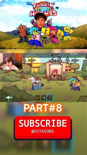 Friday Night Funkin’ VS Funkin' on the Heights! (PART 8) #shorts #fnfmod #fridaynightfunkin #stason