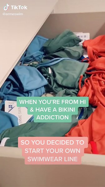 Hawaii girls bikini addiction #hawaii #hawaiihype #summer2020 #sustainablestyle #bikini #summer #obsessedwithit #ermeswim #beachvibes #foryou