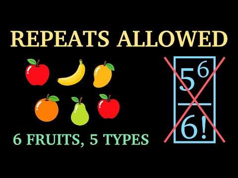 Stars and Bars: Counting with Repetition - Combinatorics Ep. 7