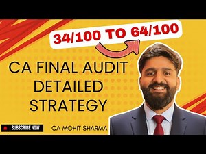 Audit Detailed Strategy Jan 26 & onwards by CA Mohit Sharma