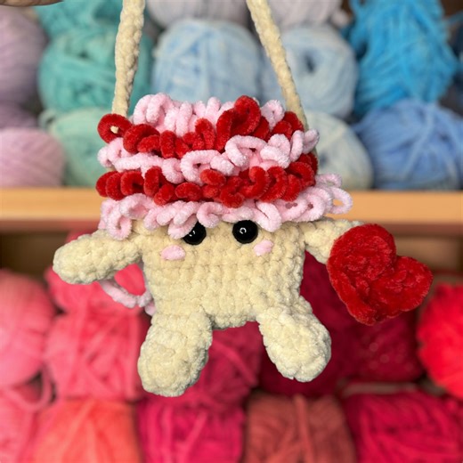 Crochet Muffin Gift Bag | Reusable Gift Card Holder | Cute Valentine Packaging | Sustainable Gift Wrap | Galentine's Treat Bag - Etsy