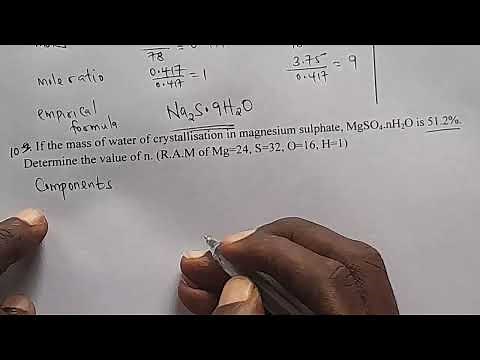 FORM 3: TOPIC 2: MOLE: LESSON 6 | ADEN CHEMISTRY