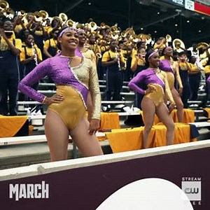 You can't help but feel The Marching Storm. Stream a new episode of #CWMarch now: go.cwtv.com/streamMARfb | The CW