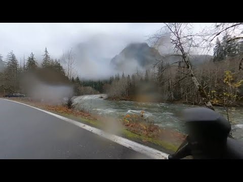 Getting the workout in Middle Fork TT 18.9mph in the rain 160+ heart rate average