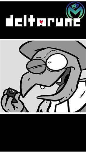 Deltarune - Gerson and Gaster (comic by @mistysparkles)