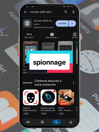 comment activer anti intrus #tuto #android #Diy @Gaps Apple🍎
