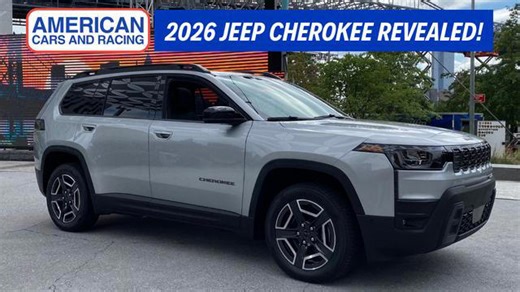 First Look: 2026 Jeep Cherokee Hybrid Revealed