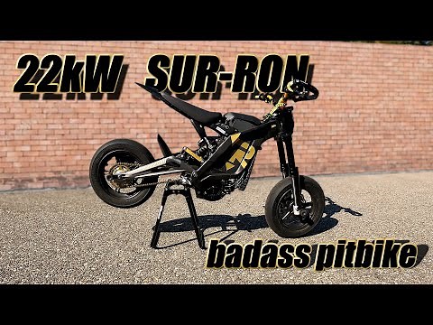 22kW SURRON fastest electric pitbike