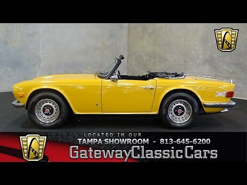 1972 Triumph TR6 -- stock#655-TPA
