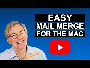 Easy Mail Merge for Macs