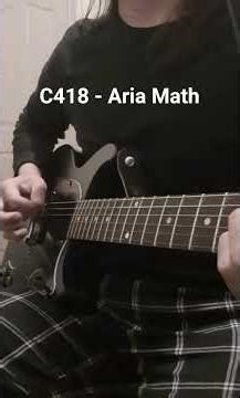 C418 - Aria Math (guitar cover)