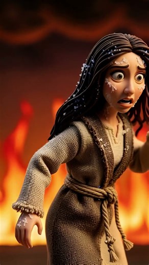 She Looked Back — And Turned to Salt #faith #biblestories