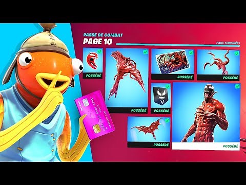 J'ACHETE TOUT le PASS de COMBAT de la SAISON 8 ! 100 PALIERS SKIN CARNAGE !