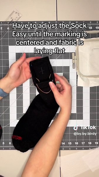 Some more tips and tricks I use while embroidering socks! #embroideredsocks #ghostembroidery #customembroidery #etsyembroidery #embroiderytips #embroideryhowto #embroiderytutorial