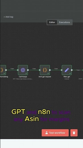 No-Code Amazon Product Research Assistant Using n8n + Keepa + ChatGPT + Telegram #