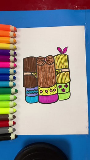 Como desenhar BFF: Passo a passo e fácil