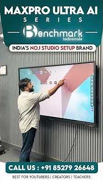 Best Digital Board For Online Teaching - Smart Board For Teaching - 75 Inch Interactive Flat Panel
