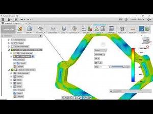 Linear vs Non Linear Simulations (also...F360 is impressive)