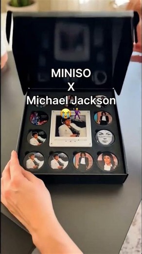 MINISO X Michael Jackson…😭🕺 #michaeljackson #vinyl #musicbox #shorts