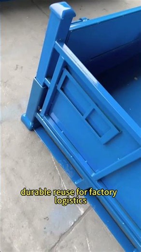 Yougu Foldable Metal Storage Bin For Factory & Logistics
