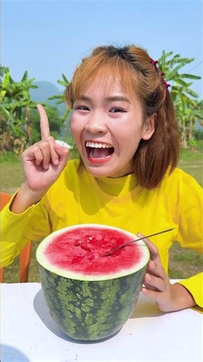 Unexpected Watermelon Prank 🍉😳