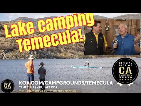 Lake Camping in Temecula! Mountain biking too! Vail Lake Resort