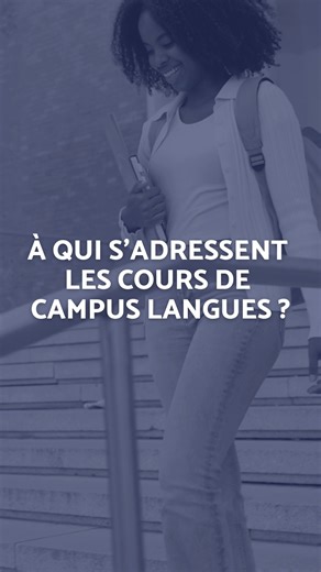 🌍 À qui s’adressent les cours de Campus Langues ? À Campus Langues, on n’apprend pas tous pour les mêmes raisons… et c’est justement ce qui fait la richesse de nos classes. 👉 Étudiants, professionnels, jeunes au pair, voyageurs ou passionnés de langues : chaque profil apporte son histoire, son objectif, sa culture. Résultat ? Un cadre d’apprentissage vivant, international et profondément humain, où l’on progresse ensemble, au contact des autres. 🇬🇧 Découvre tous nos cours d’anglais : https:/