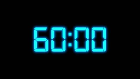One Minute Countdown Timer Animation Milliseconds Stock Footage Video (100% Royalty-free) 3813957291 | Shutterstock