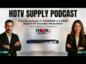 Thor Broadcast H-THUNDER-4 4 HDMI Digital RF Encoder Modulator