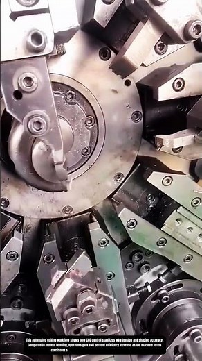 Forming precision metal springs through automated CNC coiling workflow station