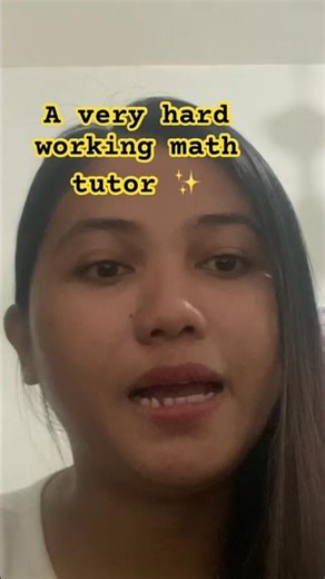 Math tutor. Limited slots only!! Message now. #onlinetutor #mathtutorial #mathtutor .#philippines