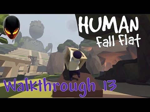 Human Fall Flat : Walkthrough 13 - Aztec / Aztèque Partie 1