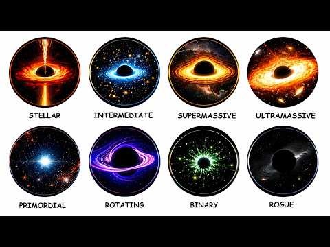 8 Types of Black Holes Explained in 13 Minutes