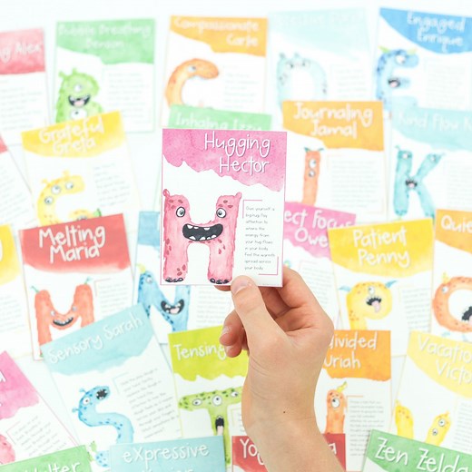 Mindful Monsters: Mindfulness Activities for Kids with 26 Mindfulness Scripts for Classroom Guidance Lessons or Small Group Counseling