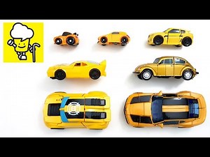 Bumblebee yellow car transformer トランスフォーマー 變形金剛 | stop motion