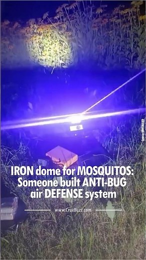 Genius Builds Iron Dome Against Mosquitos | Anti-Mosquito Air Defense System