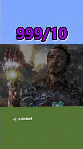 Minecraft: The Best AVENGERS Builds in Minecraft #shorts