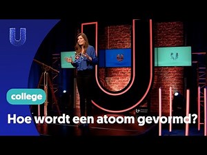 Hoe wordt een atoom gevormd?