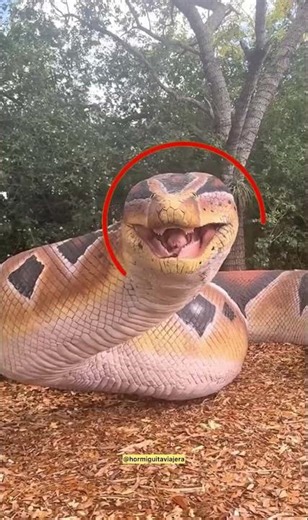 The sound of a snake statue | #shorts #facts