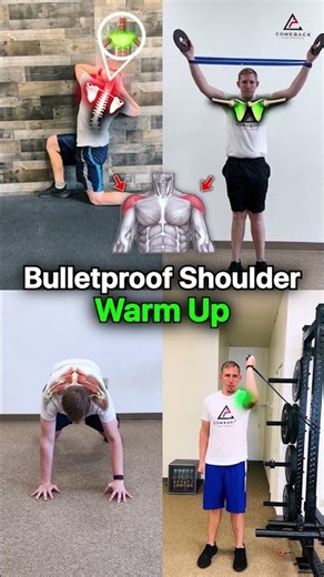 The Only Shoulder Warm-Up That Actually Works #shoulderrehab #shouldermobility #gymlife