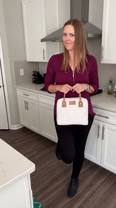 Fit & Fresh Lunch Bag For Women, Insulated Womens Lunch Bag For Work, Leakproof & Stain-Resistant Large Lunch Box For Women With Containers, Zipper Closure Bloomington Bag, Ivory Woven